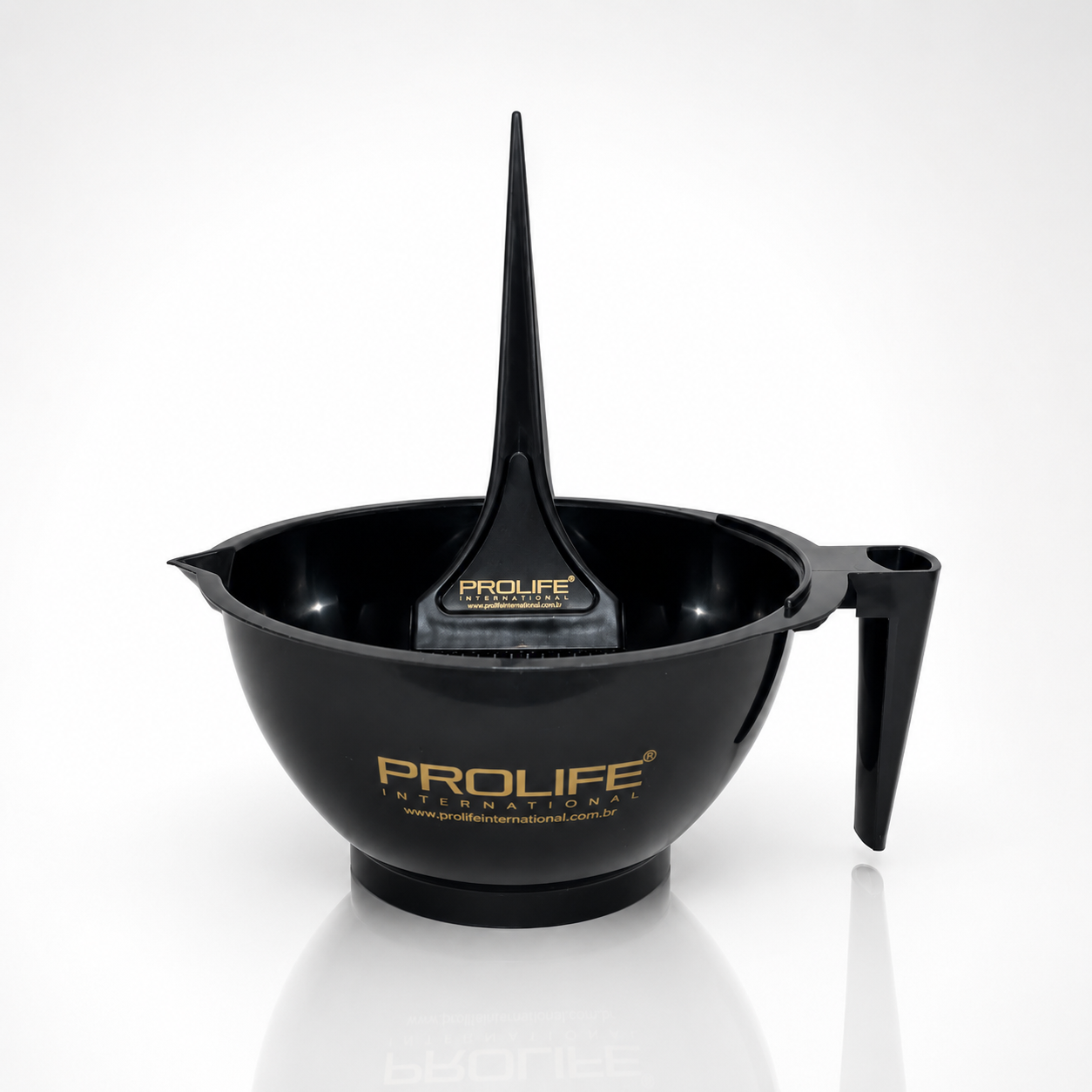 kit Tigela Graduada Com Alça e Pincel Para Tintura de Cabelos G