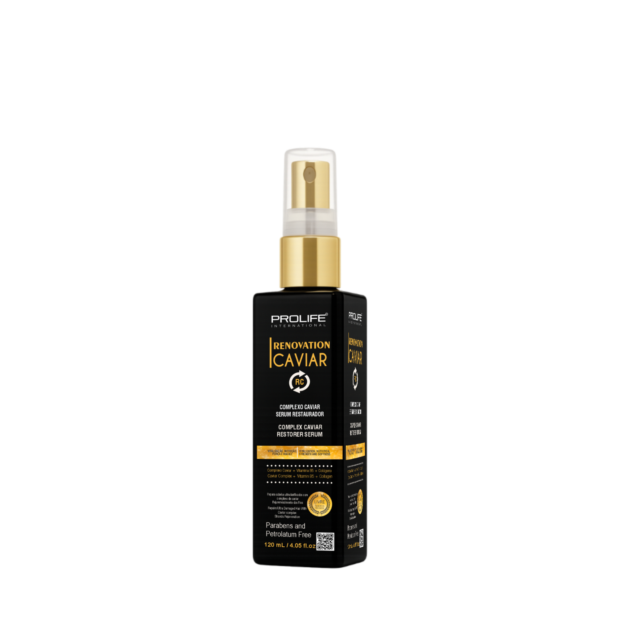 AMPOLA OLEO E PEROLAS RENOVAÇÃO CAVIAR 30ML