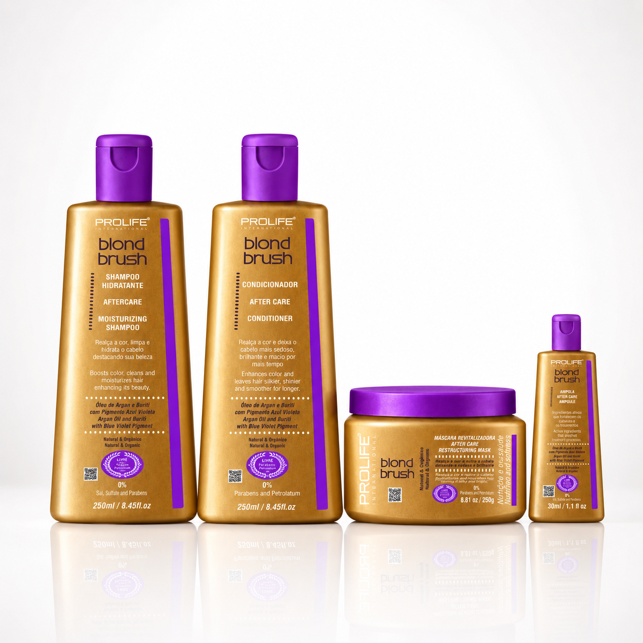 Kit Manutenção Progressiva Blond Brush Violeta 780 mL