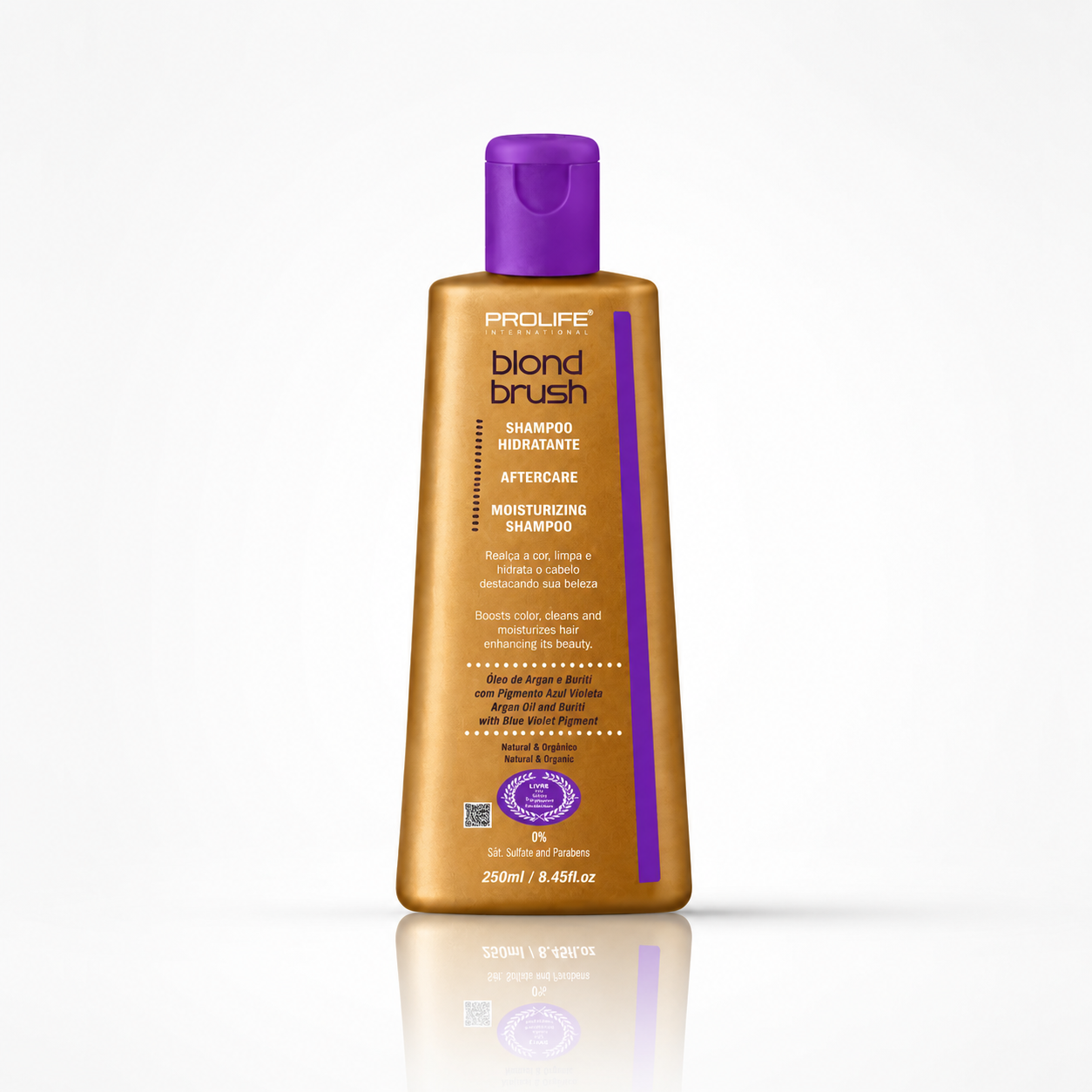 Violet After Care Blond Brush Shampoo 250 mL