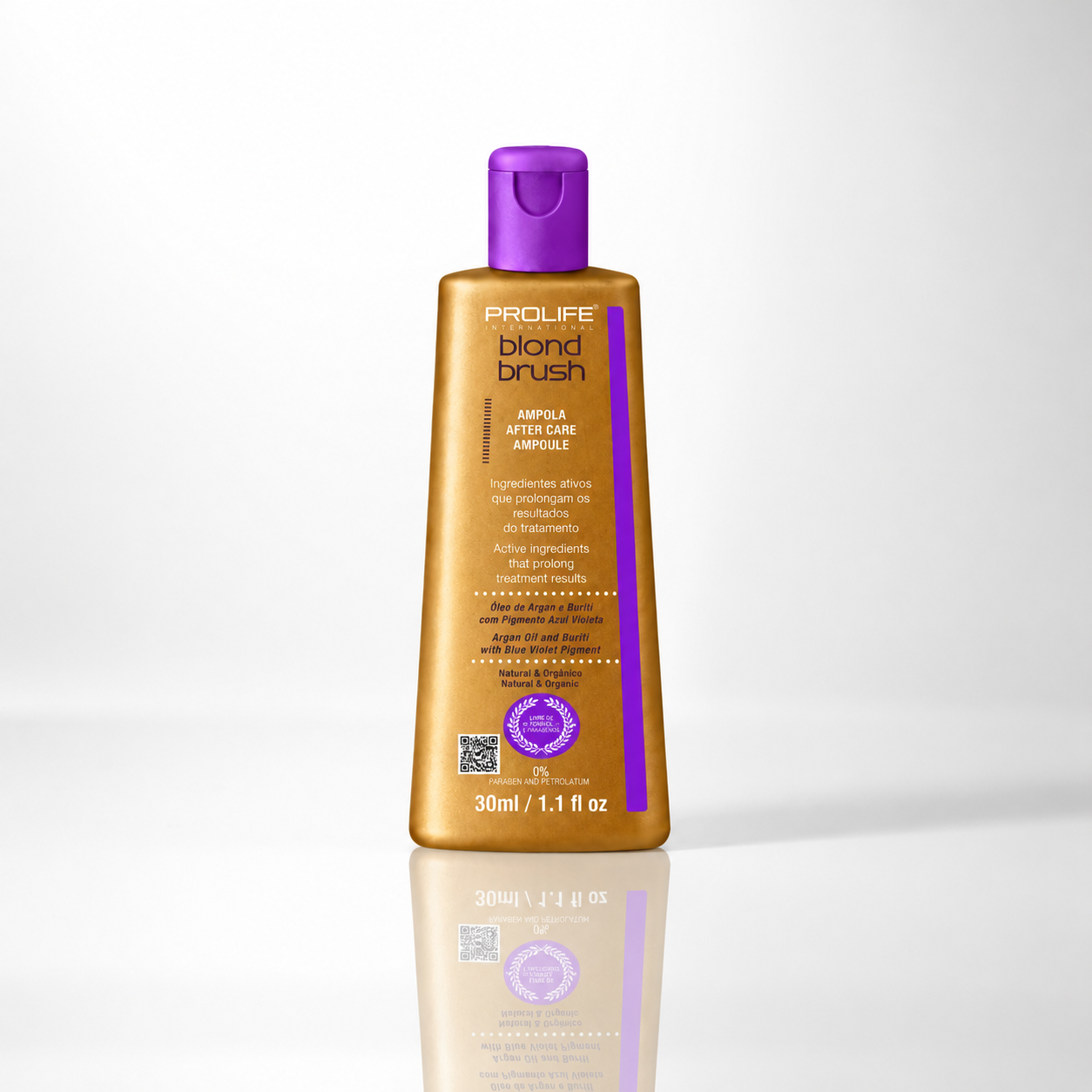 KIT PROGRESSIVA VIOLETA BLOND BRUSH CABELOS ESCUROS