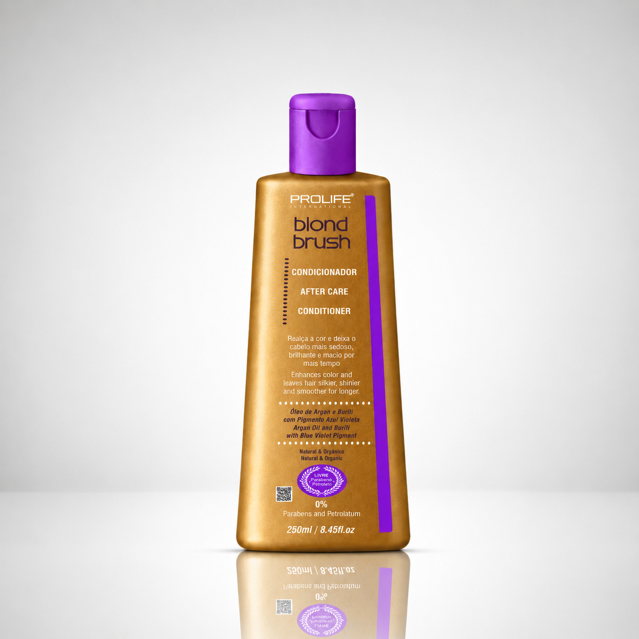 KIT PROGRESSIVA VIOLETA BLOND BRUSH CABELOS ESCUROS