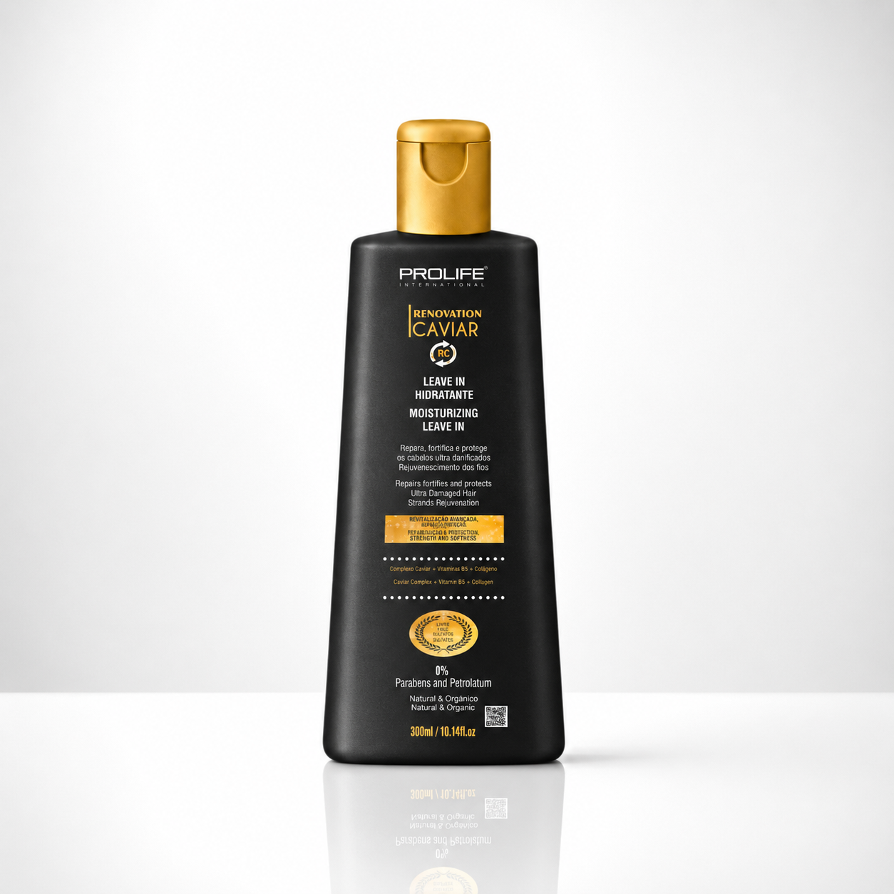 Leave-in Hidratante Renovação Caviar 250 mL - Prolife International