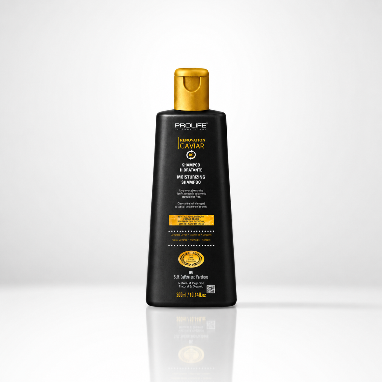 Shampoo Hidratante Renovação Caviar 250 mL - Prolife International