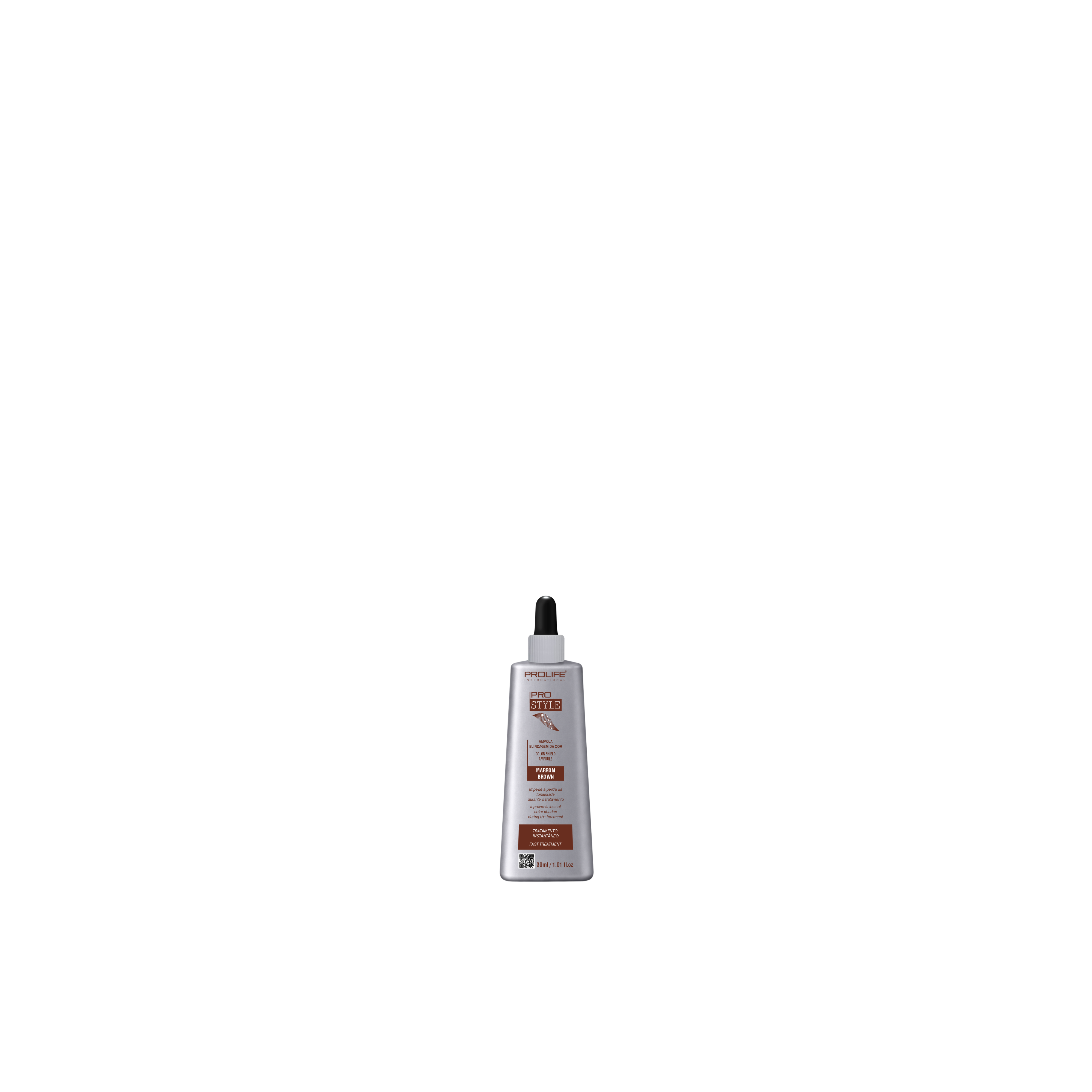 Ampola Marrom Blindagem 30 mL