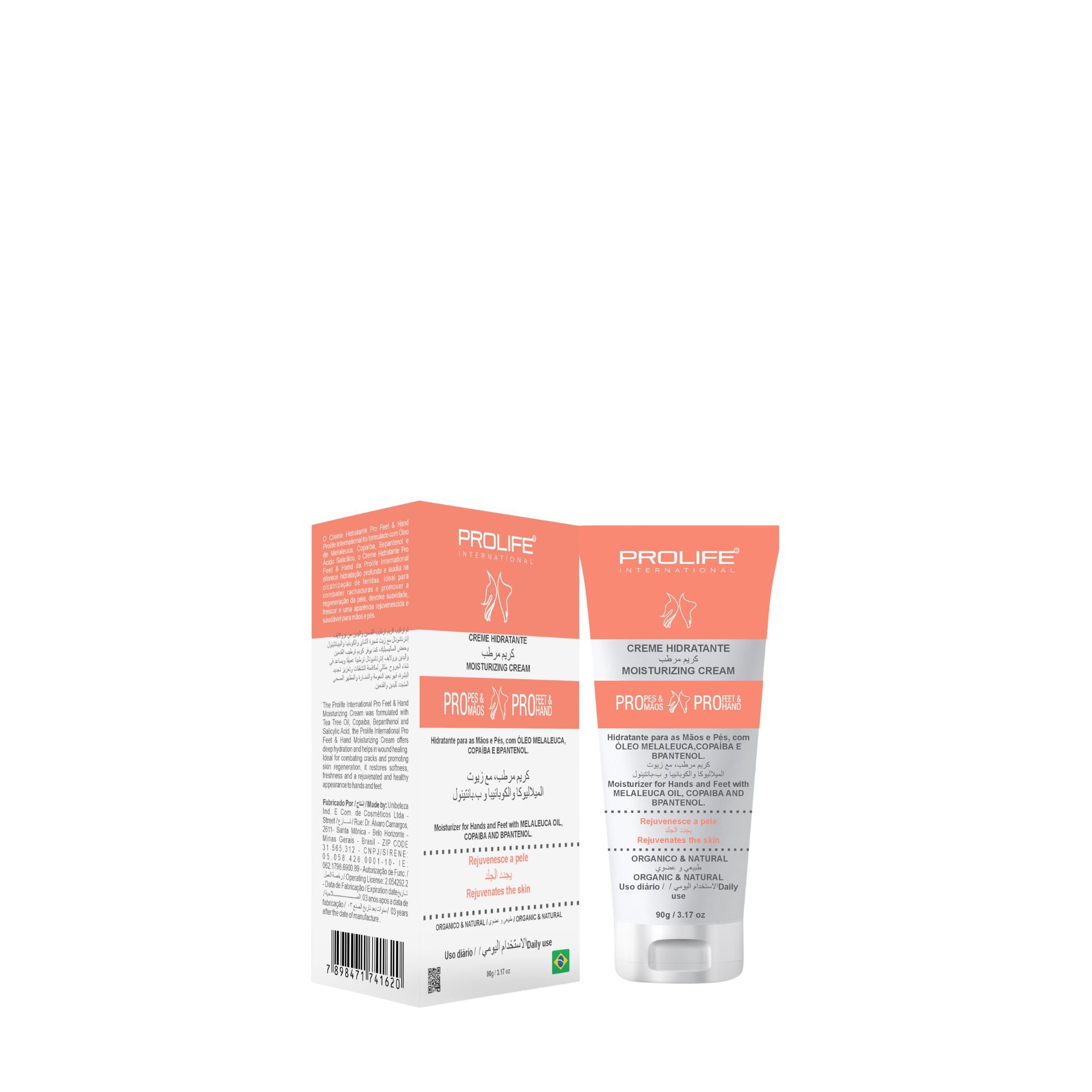 CREME HIDRATANTE SPA PES E MÃOS 90G