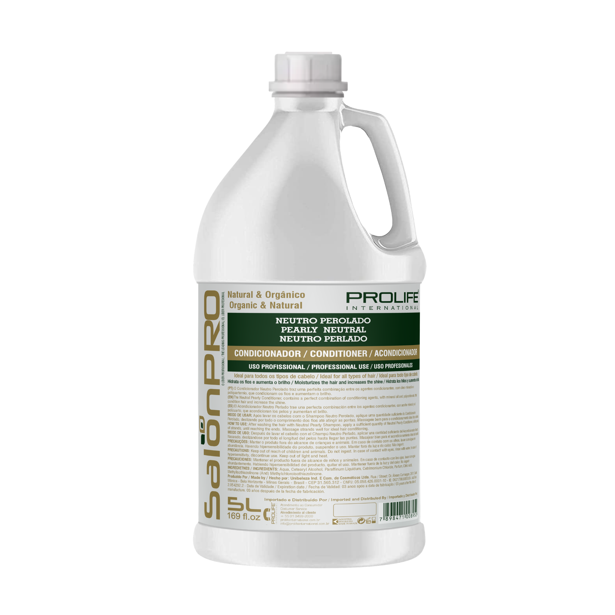 CONDICIONADOR NEUTRO PEROLADO 5L