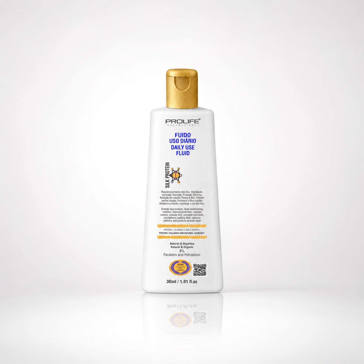Ampola Reconstrutora Daily Use Silk Protein 30 mL