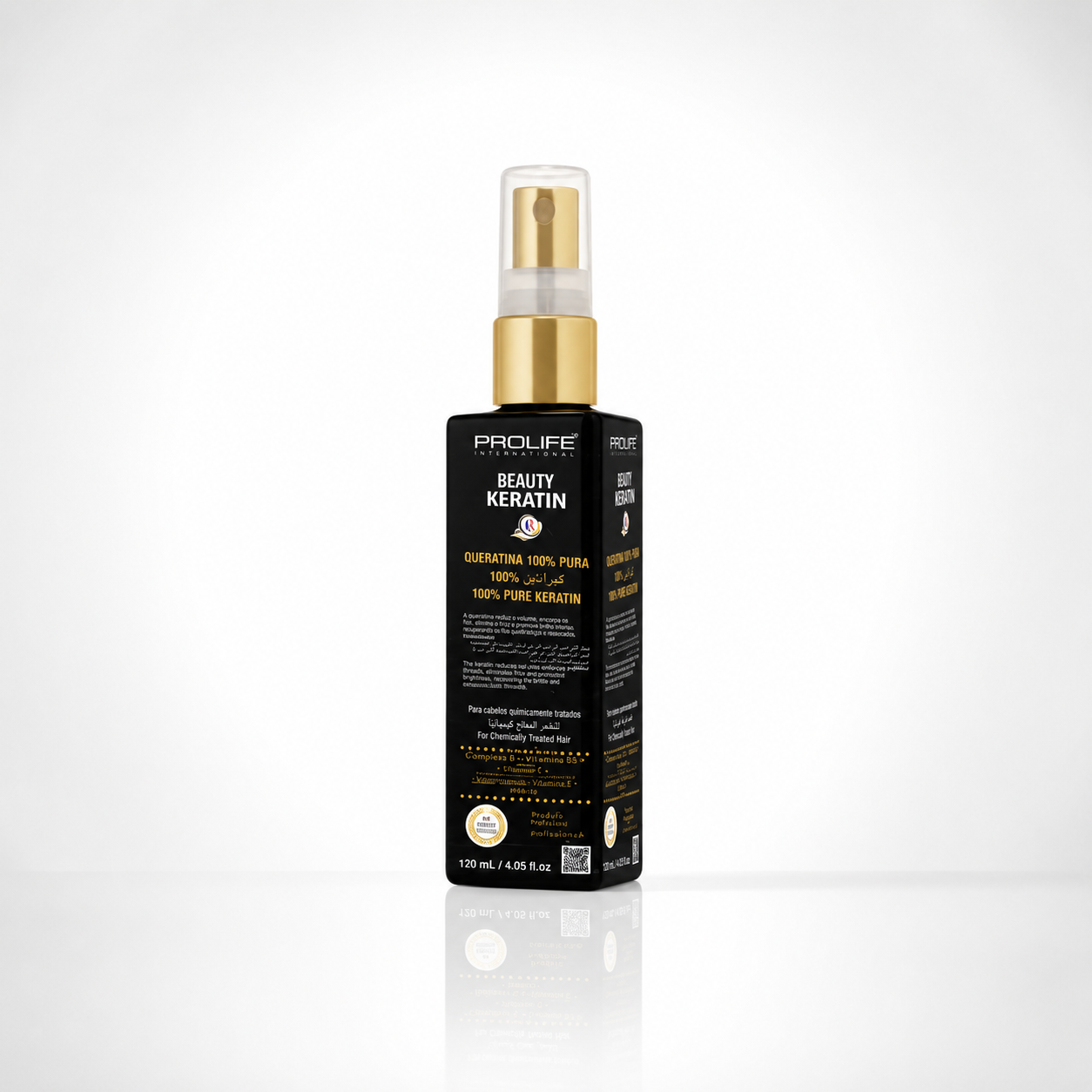 Queratina Líquida 100% Pura Beauty Keratin 120 mL - Prolife International