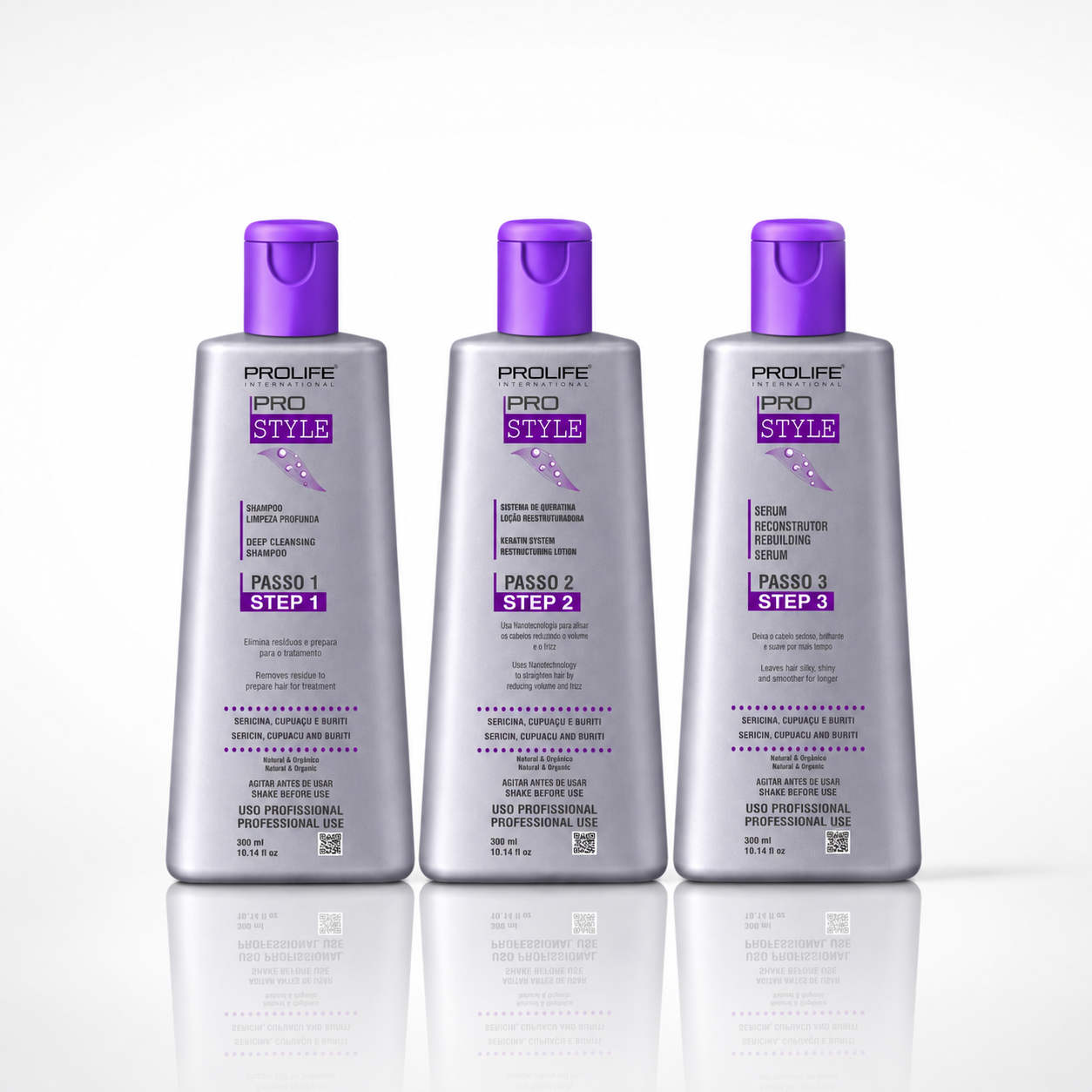 Prostyle Kit Completo Progressiva 03 Passos 900ml