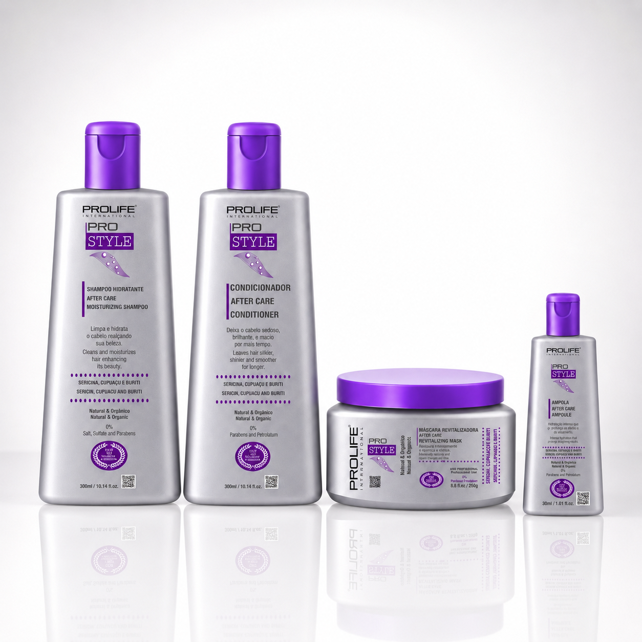 Kit Prostyle Manutenção Progressiva Cabelos Escuros