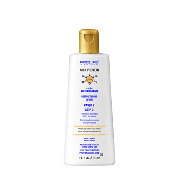 LOÇÃO REESTRUTURADORA SILK PROTEIN 1 L