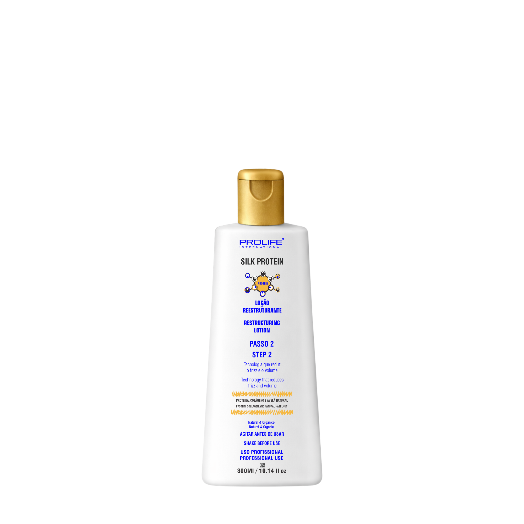 LOÇÃO REESTRUTURADORA SILK PROTEIN 300 ML