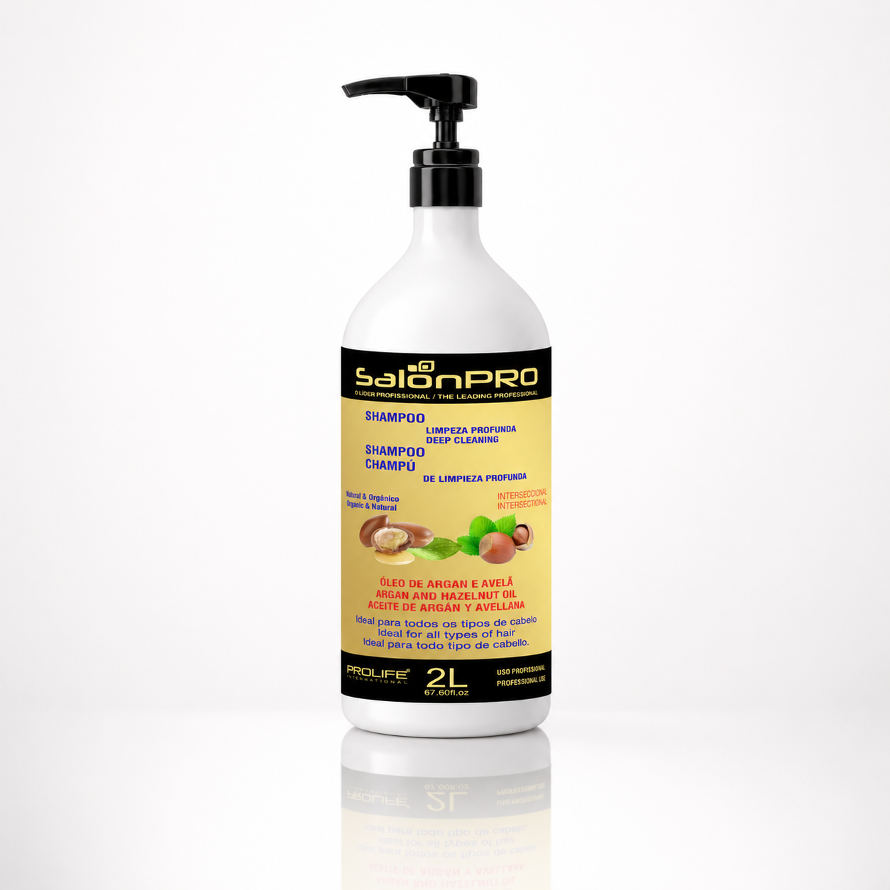 Shampoo Óleo de Argan e Avelã 2 L