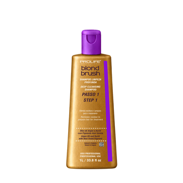 Shampoo Limpeza Profunda Blond Brush  1l