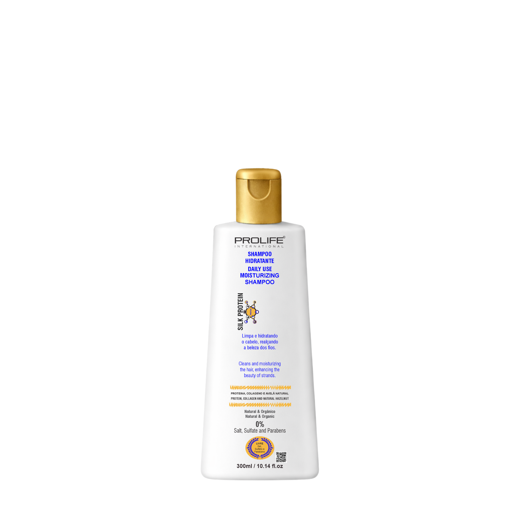 SHAMPOO HIDRATANTE DAILY USE SILK PROTEIN 300 ML