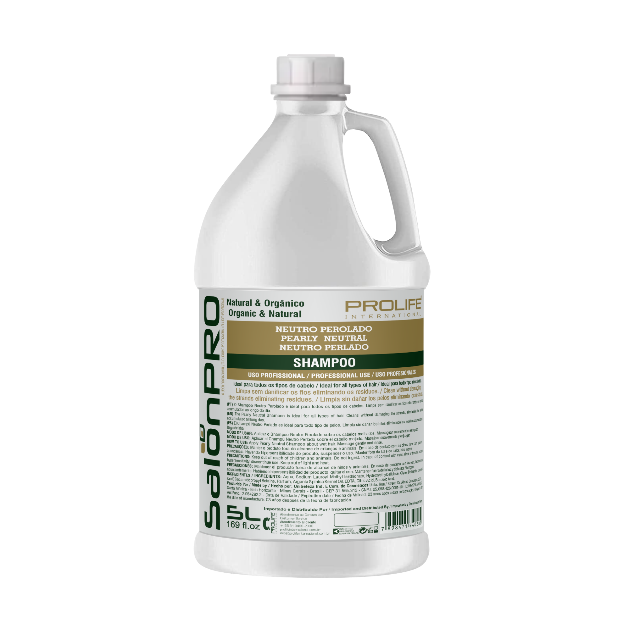 SHAMPOO NEUTRO PEROLADO 5L
