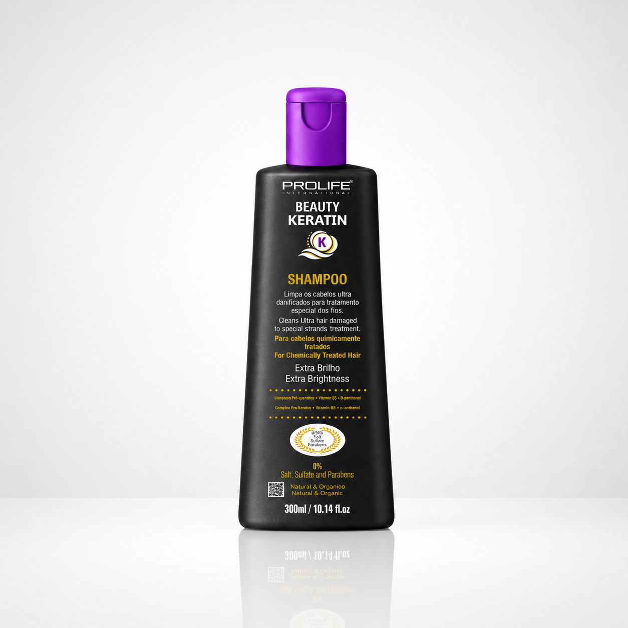Shampoo Hidratante Beauty Keratin 250 mL - Prolife International