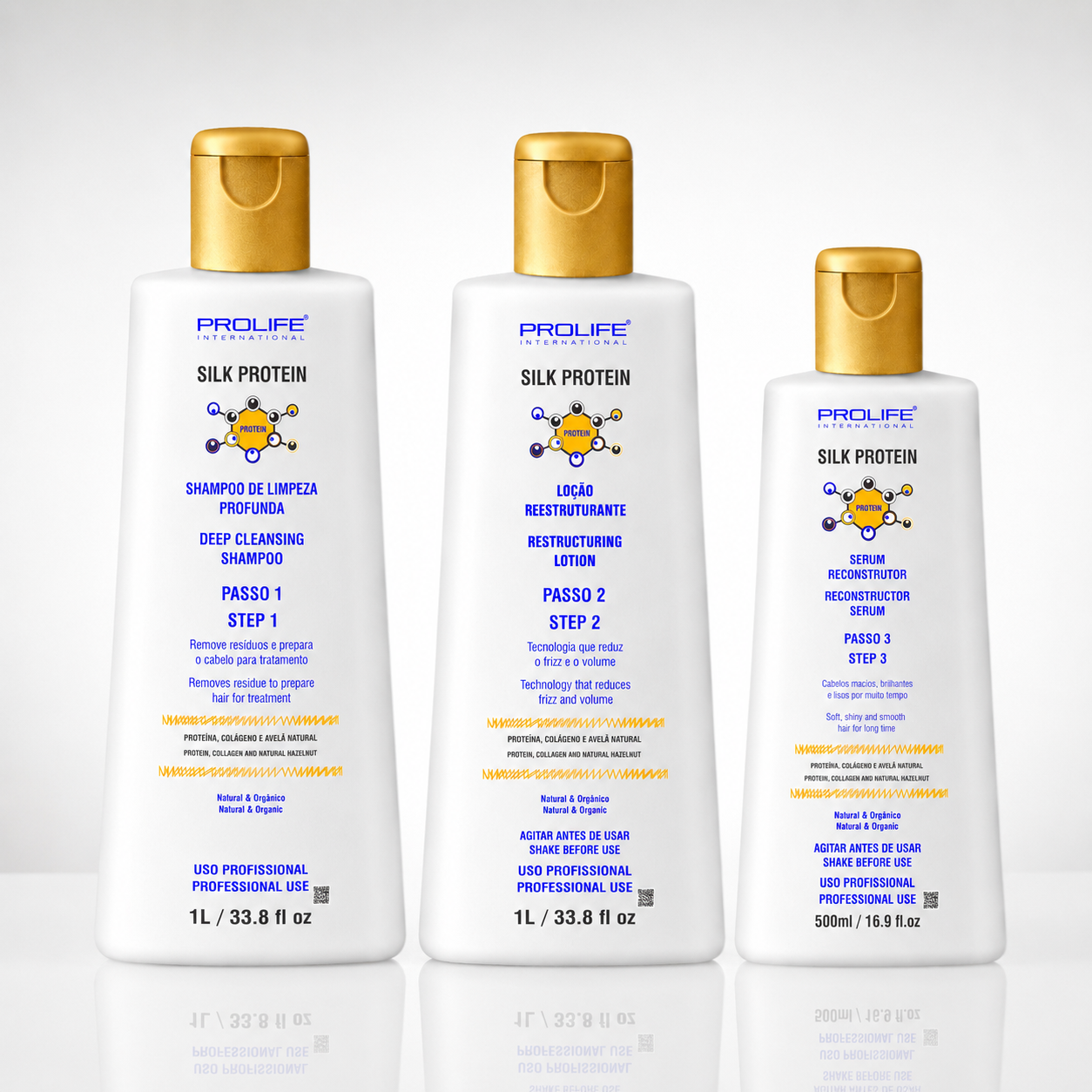 KIT  COMPLETO SILK PROTEIN 2500 ML