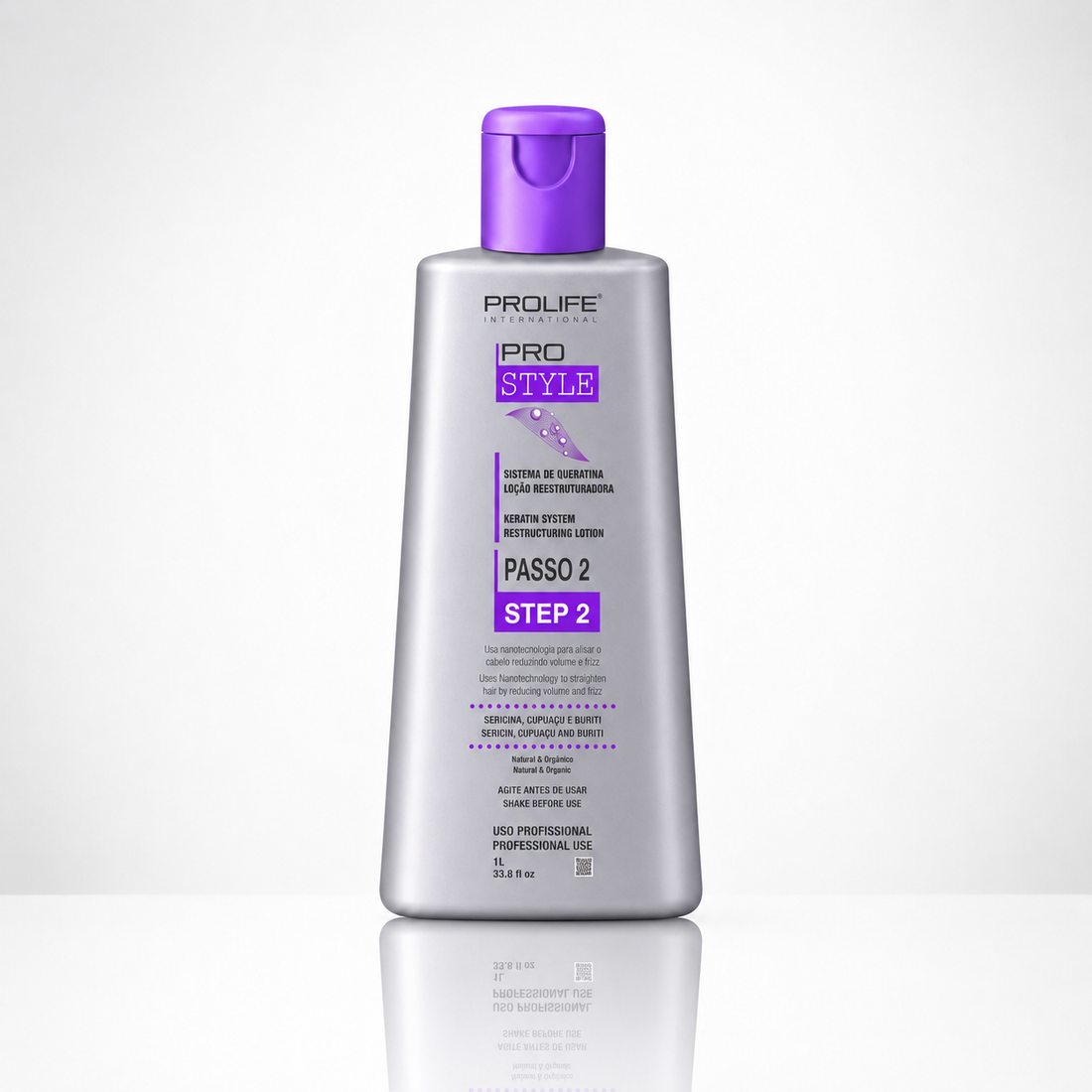 Progressiva 1 litro profissional. Reestruturador Prostyle Progressiva Sem Formol 1 Litro - uso profissional para salões