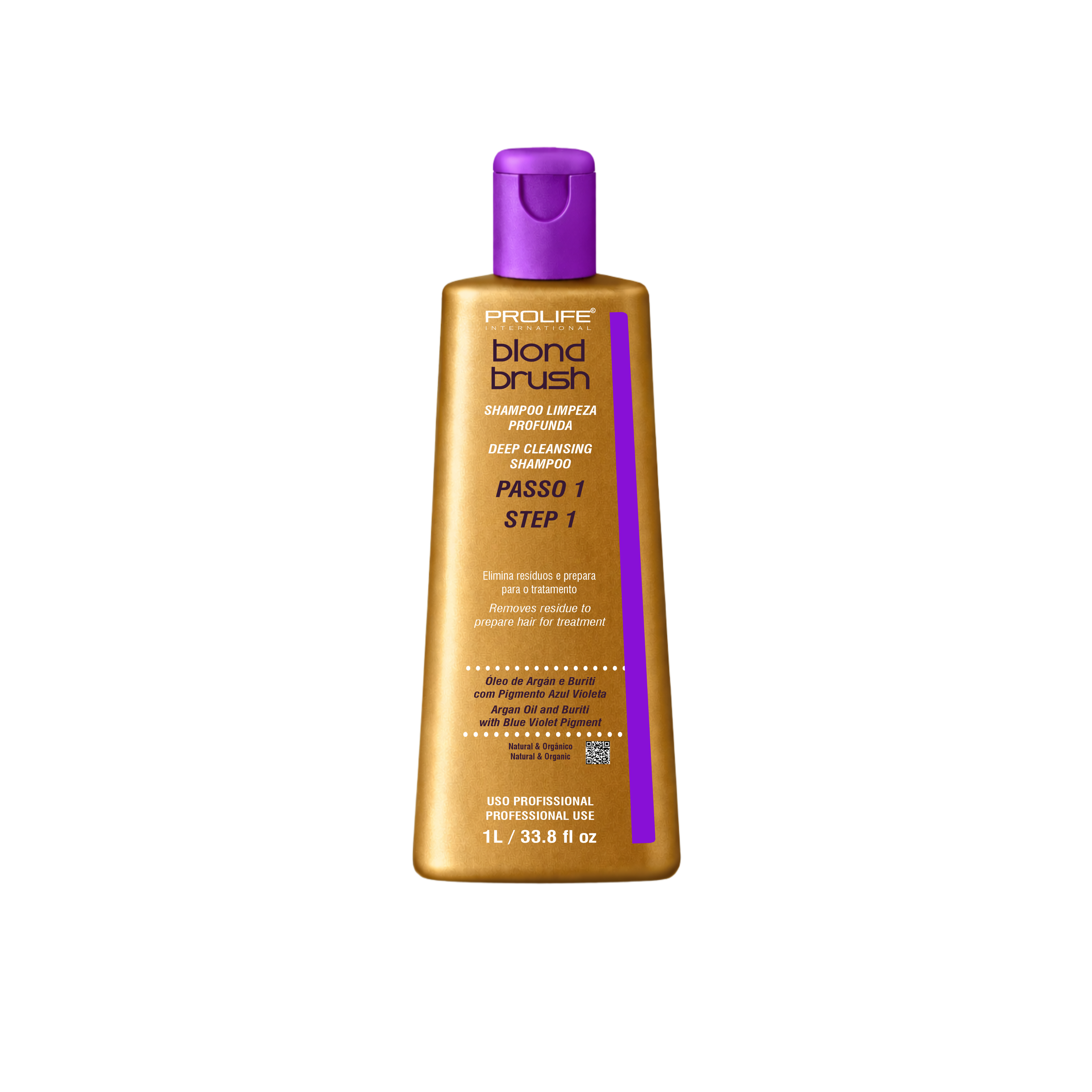 Progressiva Matizadora Blond Brush Prolife Kit 3 Passos 2,5l