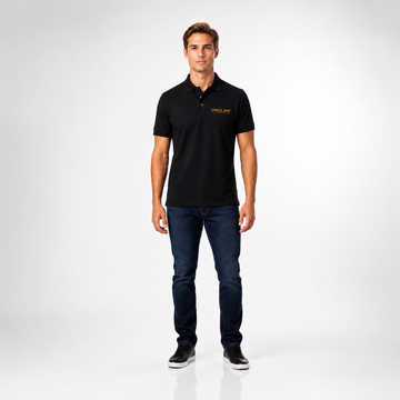 Camiseta Gola Polo Masculino com logo