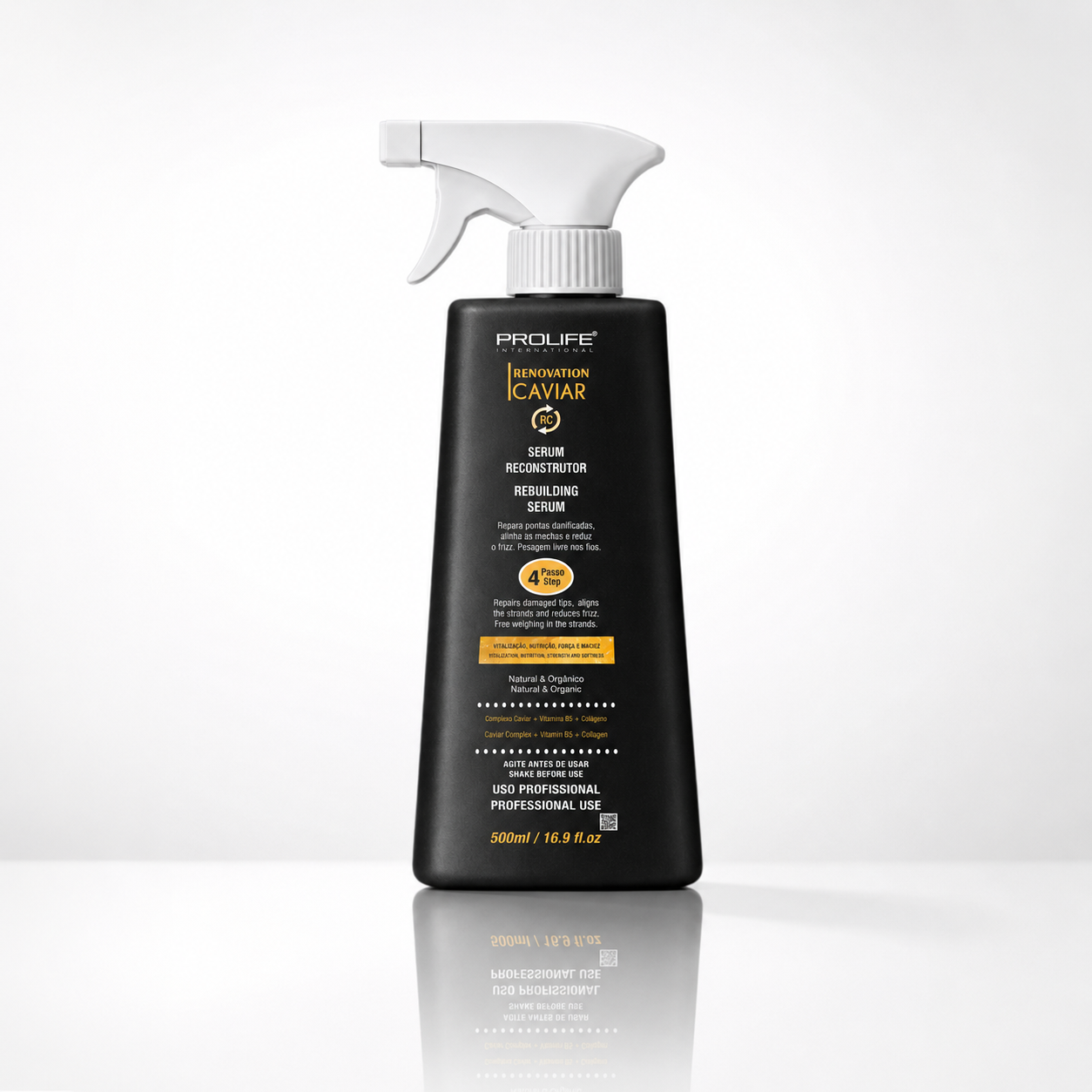Sérum Reconstrutor Renovação Caviar 500 mL