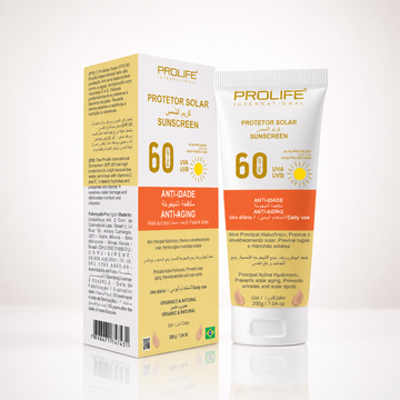 Protetor Solar FPS 60 Branco 200 mL