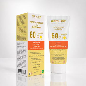 PROTETOR SOLAR FPS 60 BRANCO 200ML