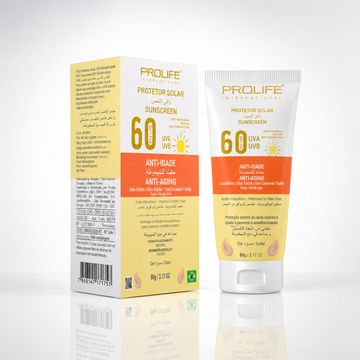 Protetor Solar FPS 60 Marrom 90 mL