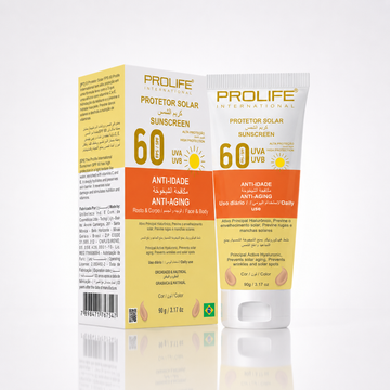 PROTETOR SOLAR FPS 60 BRANCO 90ML
