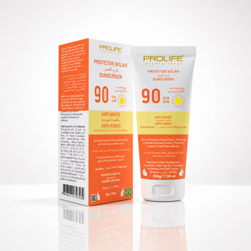 Protetor Solar FPS 90 Branco 200 mL