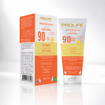 PROTETOR SOLAR FPS 90 BRANCO 90ML